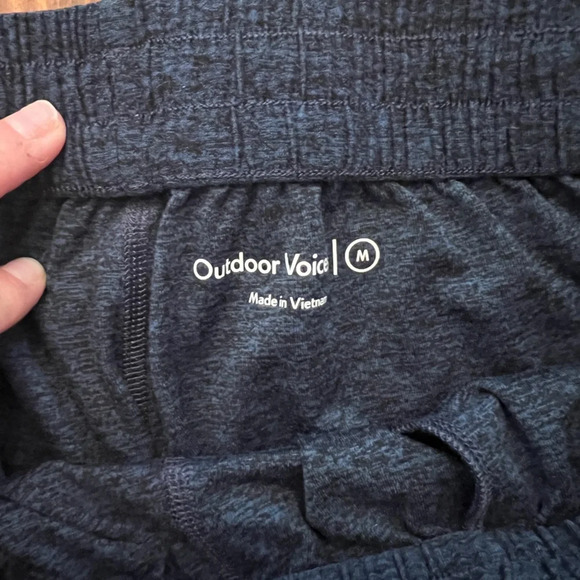 OUTDOOR VOICES Cloudknit Sweatpants Loungewear Heater Navy Blue - Picture 7 of 8
